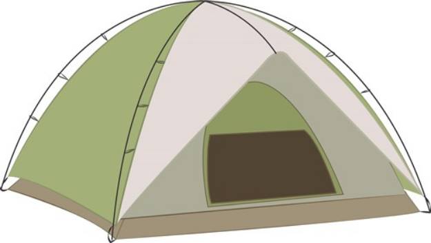 Picture of Camping Tent SVG File