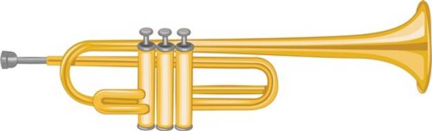 Picture of Trumpet SVG File