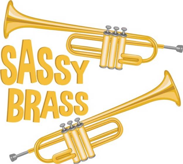 Picture of Sassy Brass SVG File