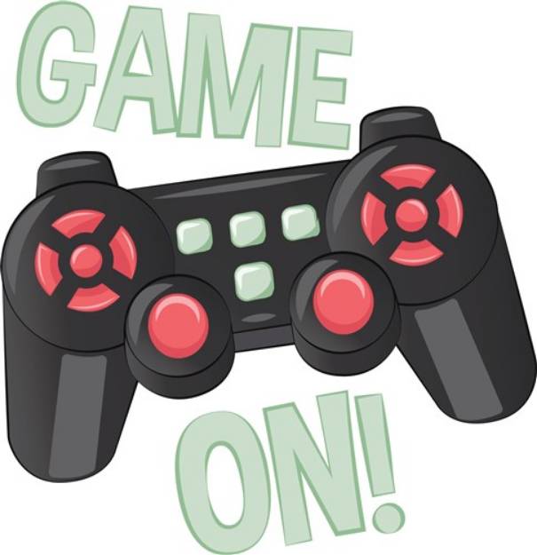 Picture of Game On SVG File
