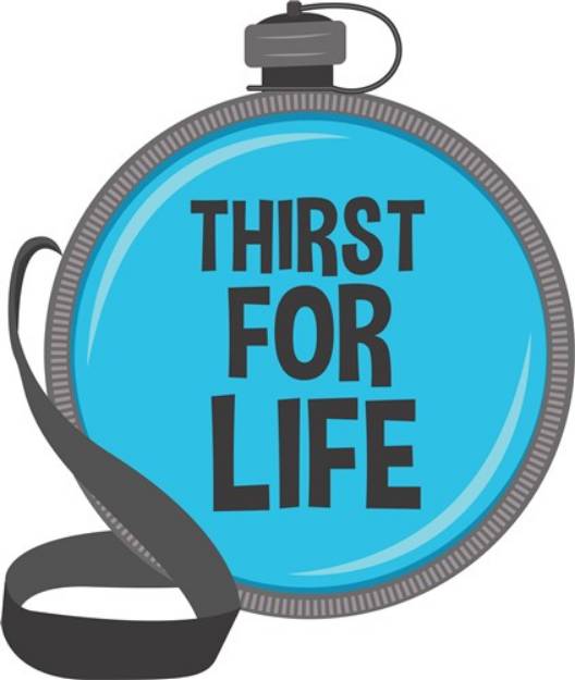 Picture of Thirst For Life SVG File