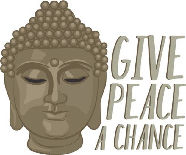 Picture of Give Peace A Chance SVG File
