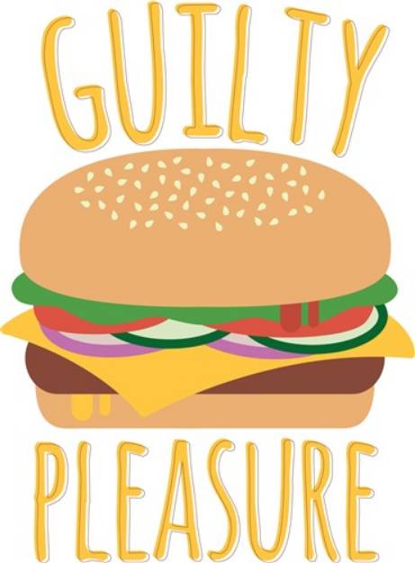 Picture of Guilty Pleasure SVG File