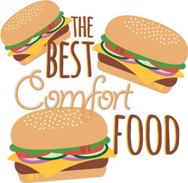 Picture of The Best Comfort Food SVG File