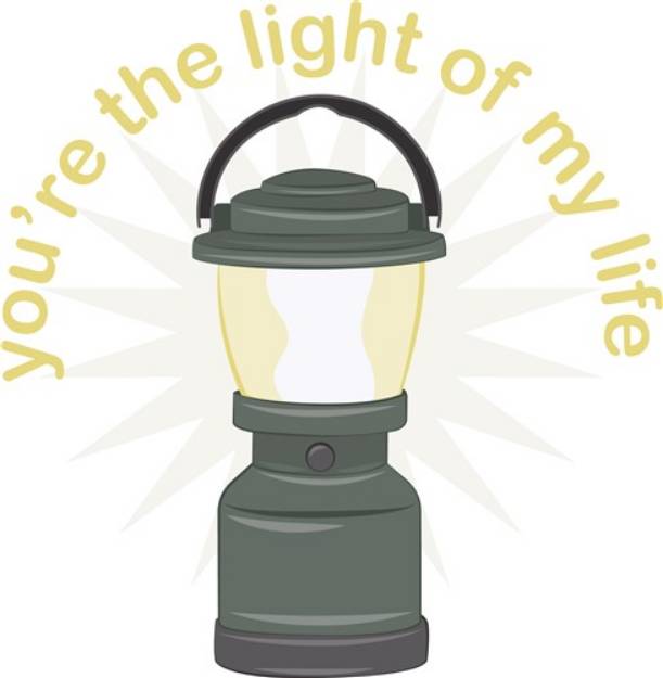 Picture of Youre The Light SVG File