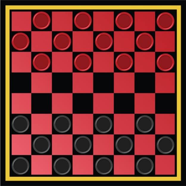 Picture of Checkers Game SVG File