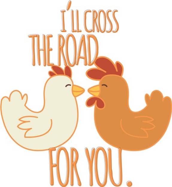Picture of Cross The Road SVG File