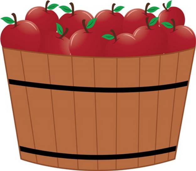 Picture of Apple Barrel SVG File