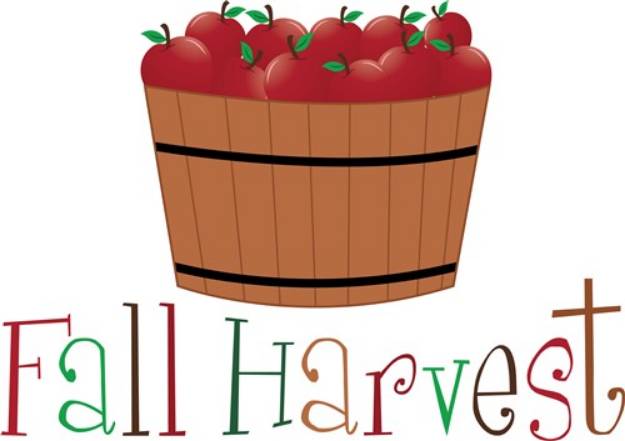 Picture of Fall Harvest SVG File