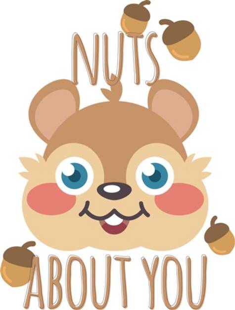 Picture of Nuts About You SVG File