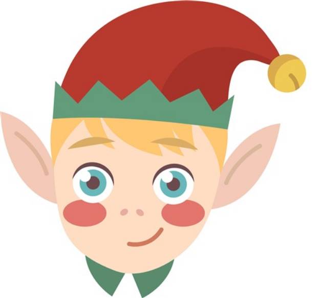 Picture of Elf Head SVG File