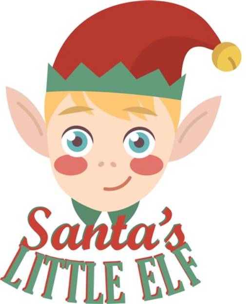 Picture of Santas Little Elf SVG File