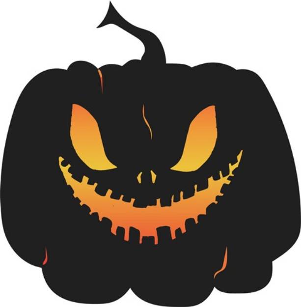 Picture of Halloween Pumpkin SVG File