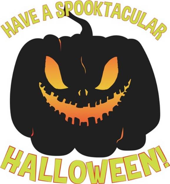 Picture of Spooktacular Halloween SVG File