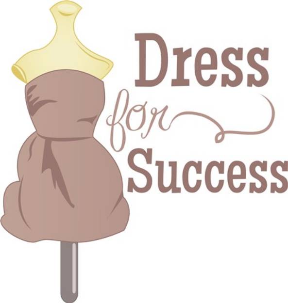 Picture of Dress For Success SVG File