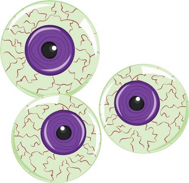 Picture of Eye Balls SVG File