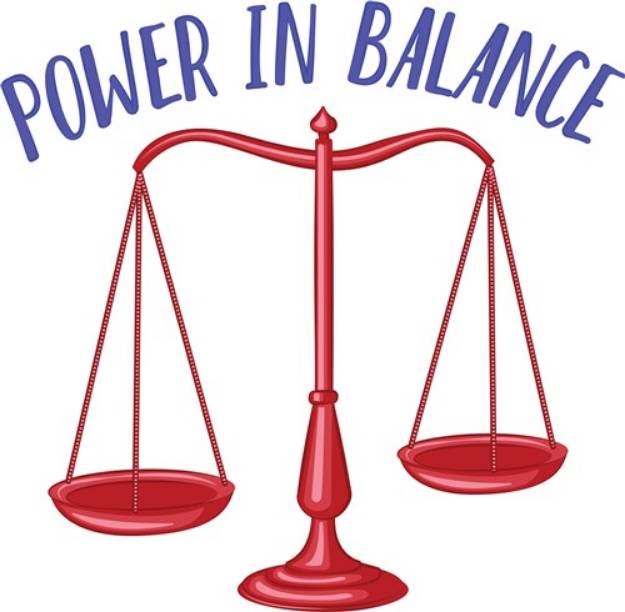 Picture of Power In Balance SVG File