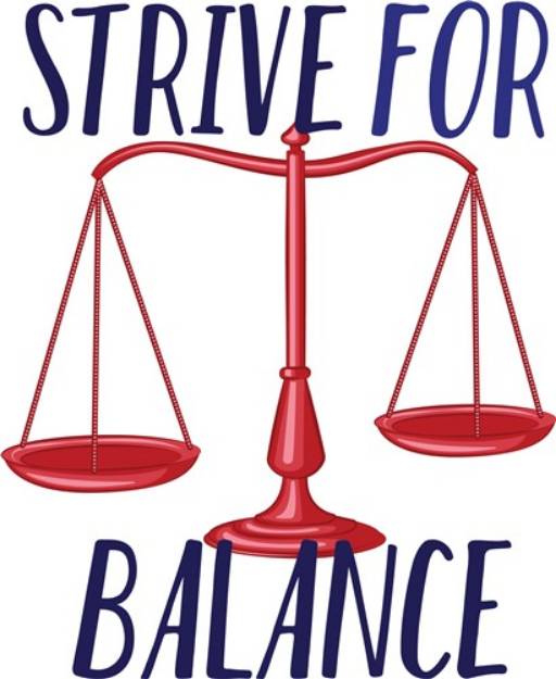 Picture of Strive For Balance SVG File
