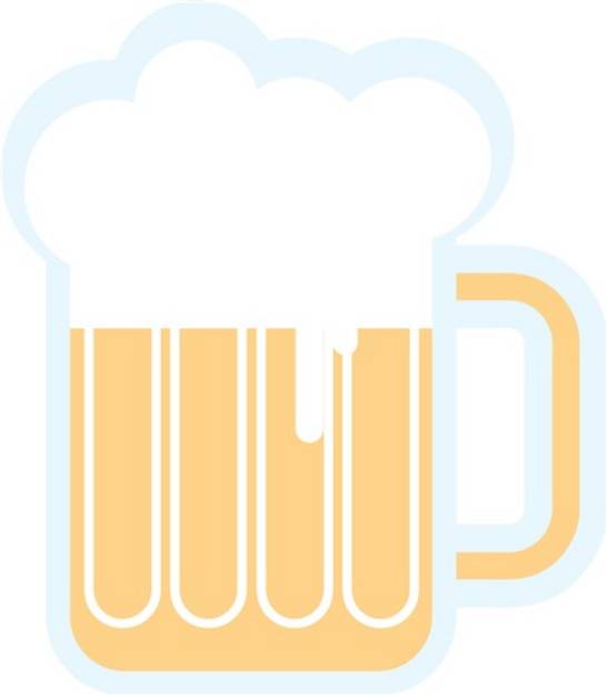 Picture of Beer Mug SVG File
