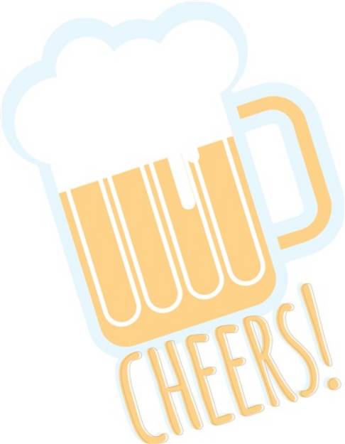 Picture of Cheers Beer SVG File