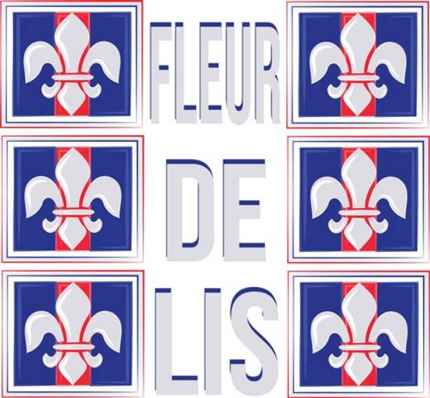 Picture of Fleur De Lis SVG File