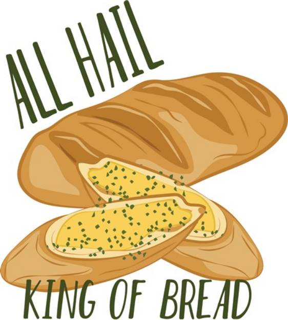Picture of King Of Bread SVG File