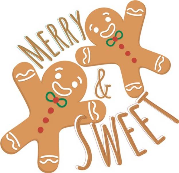 Picture of Merry & Sweet SVG File