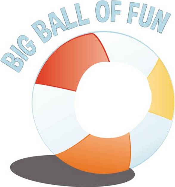 Picture of Big Ball Of Fun SVG File