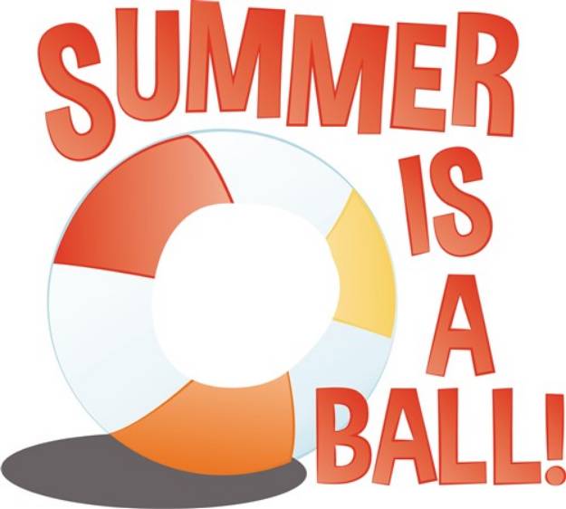 Picture of Summer Ball SVG File