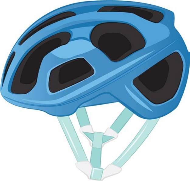 Picture of Bicycle Helmet SVG File