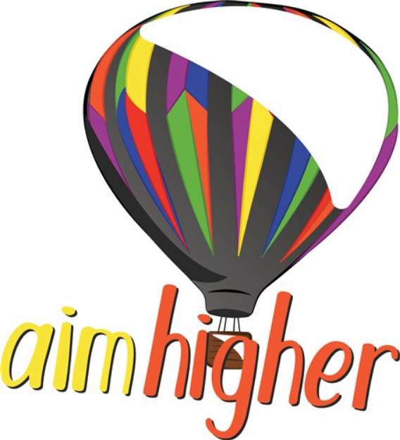 Picture of Aim Higher SVG File