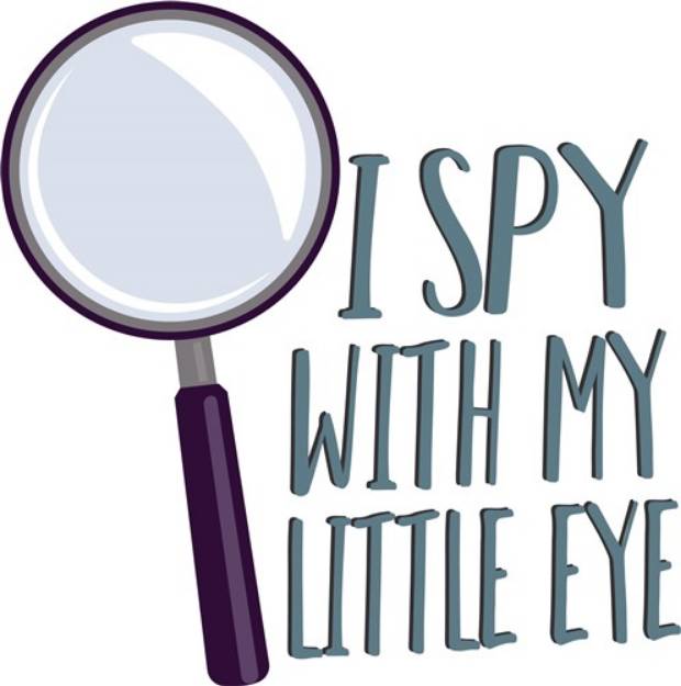 Picture of I Spy SVG File