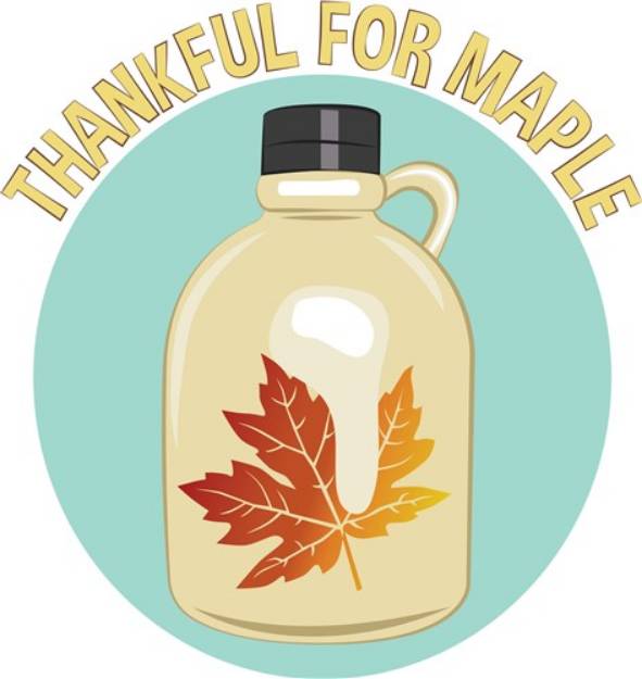 Picture of Thankful For Maple SVG File