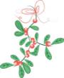 Picture of Mistletoe SVG File