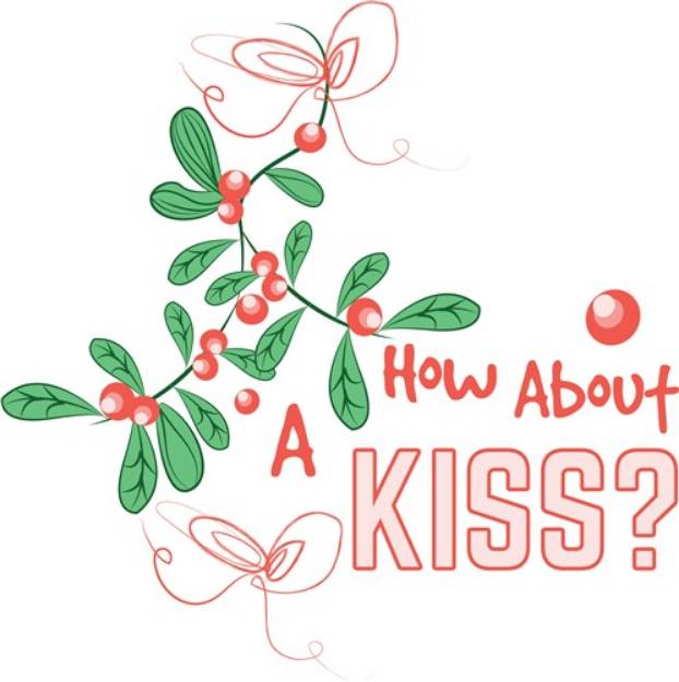 Picture of How About A Kiss? SVG File