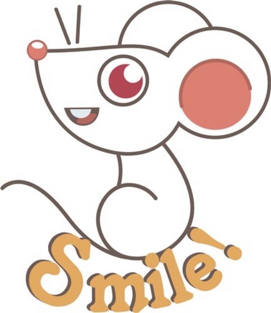Picture of Mouse Smile SVG File