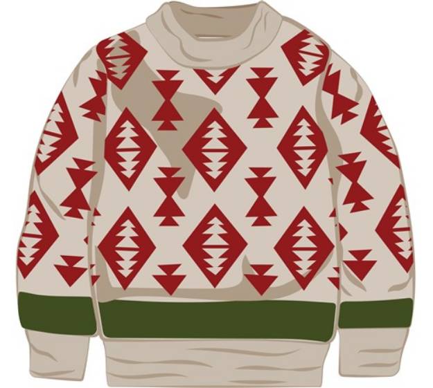 Picture of Winter Sweater SVG File