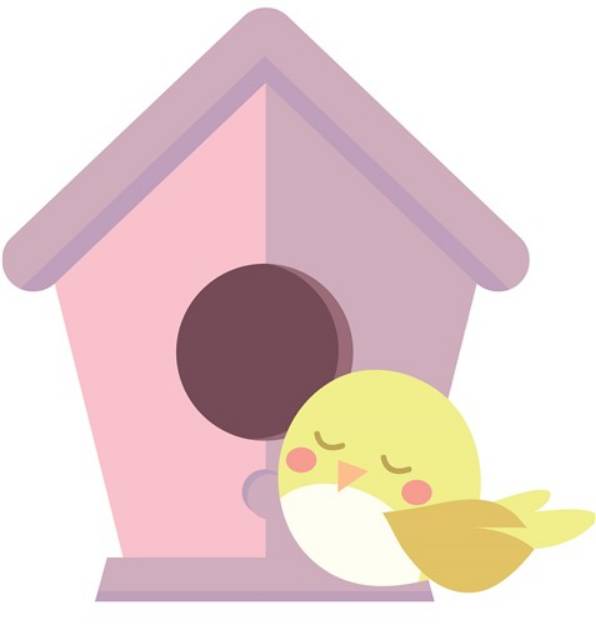 Picture of Bird House SVG File