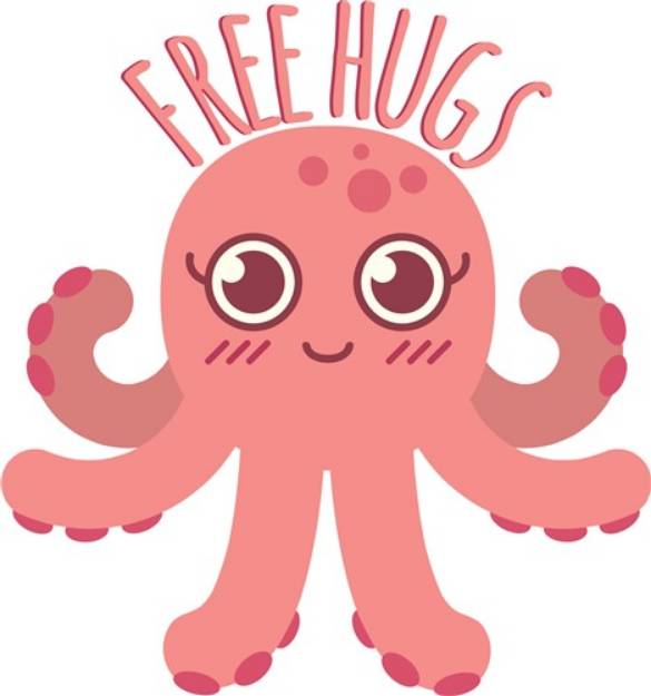 Picture of Free Hugs SVG File