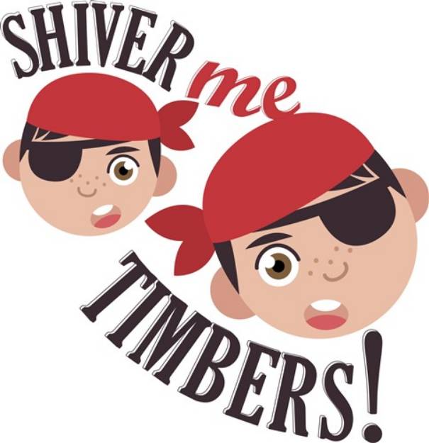 Picture of Shiver Me Timbers SVG File