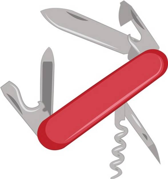 Picture of Pocket Knife SVG File