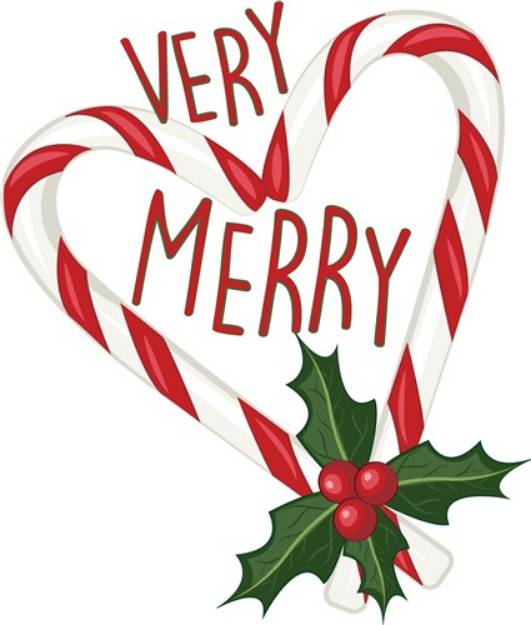 Picture of Very Merry SVG File