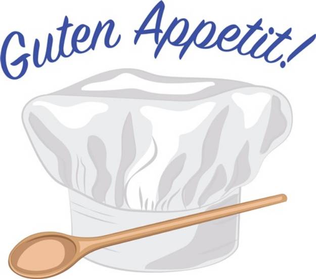 Picture of Guten Appetit SVG File