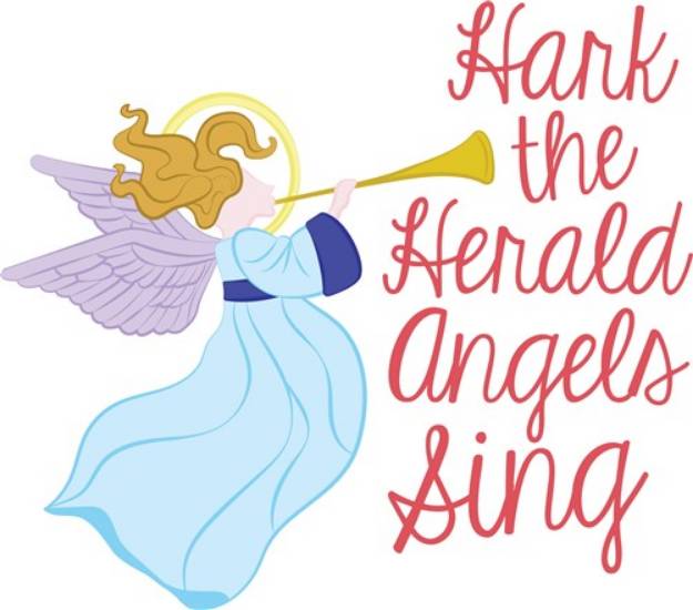 Picture of Herald Angels SVG File