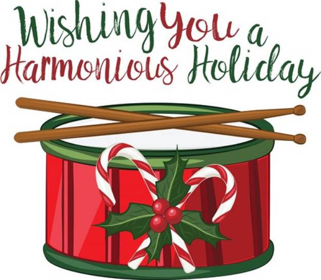 Picture of Harmonious Holiday SVG File