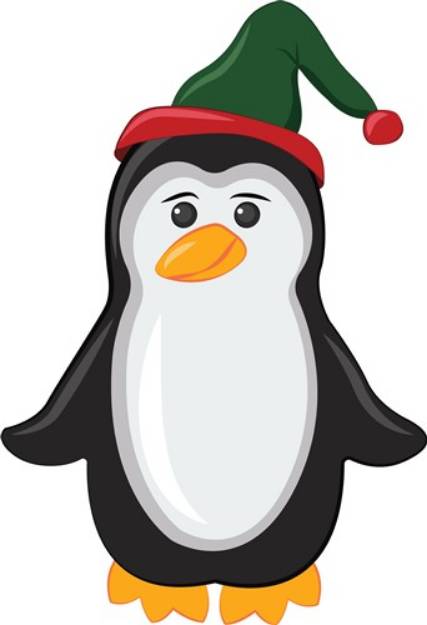 Picture of Holiday Penguin SVG File