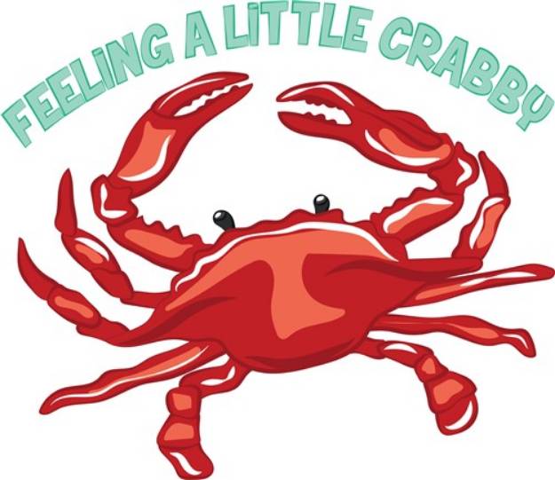 Picture of A Little Crabby SVG File