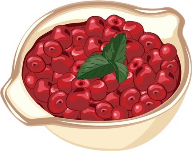 Picture of Cranberries SVG File
