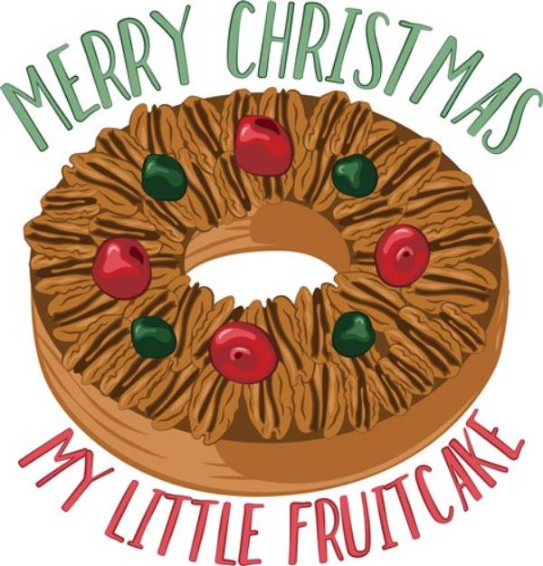 Picture of My Fruitcake SVG File