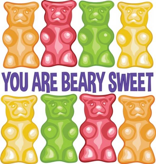Picture of Beary Sweet SVG File